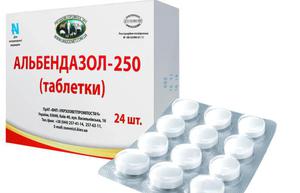 Препарат альбендазол 