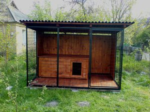 Как построить будку алабая