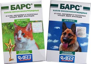Меры безопасности во время применения капель Барс