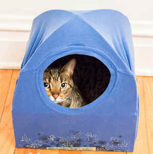 Домик из подручный материалов