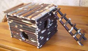 Простые способы сделать домик для хомяка