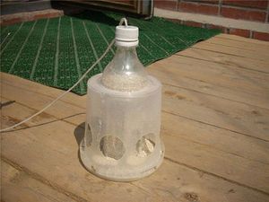 Кормушка из пластиковой бутылки