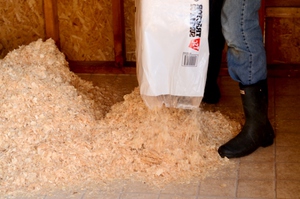 Подстилка из опилок