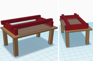 Переносной насест для кур