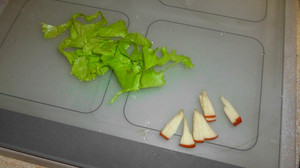 Растительная пища для радужного краба