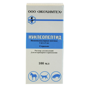 Применени елекарственного средства Нуклеопептид