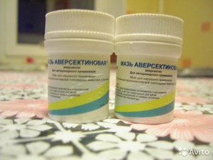 Действие аверсектиновой мази