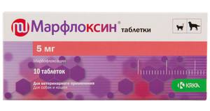 Препрат для кошек  марфлоксин
